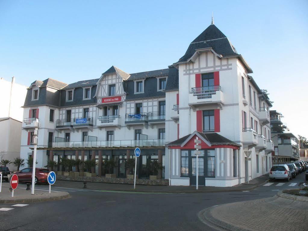Residence Prestige Odalys De La Plage Pornichet Eksteriør bilde
