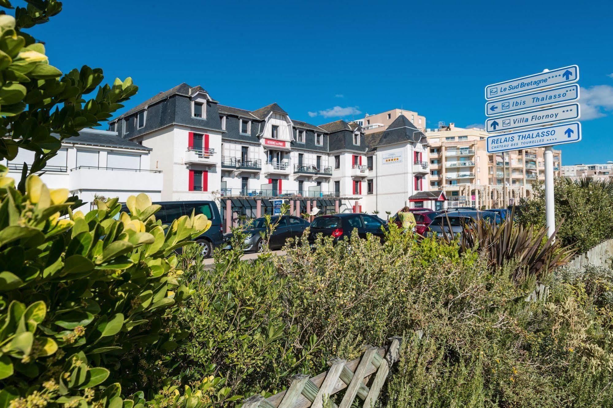 Residence Prestige Odalys De La Plage Pornichet Eksteriør bilde