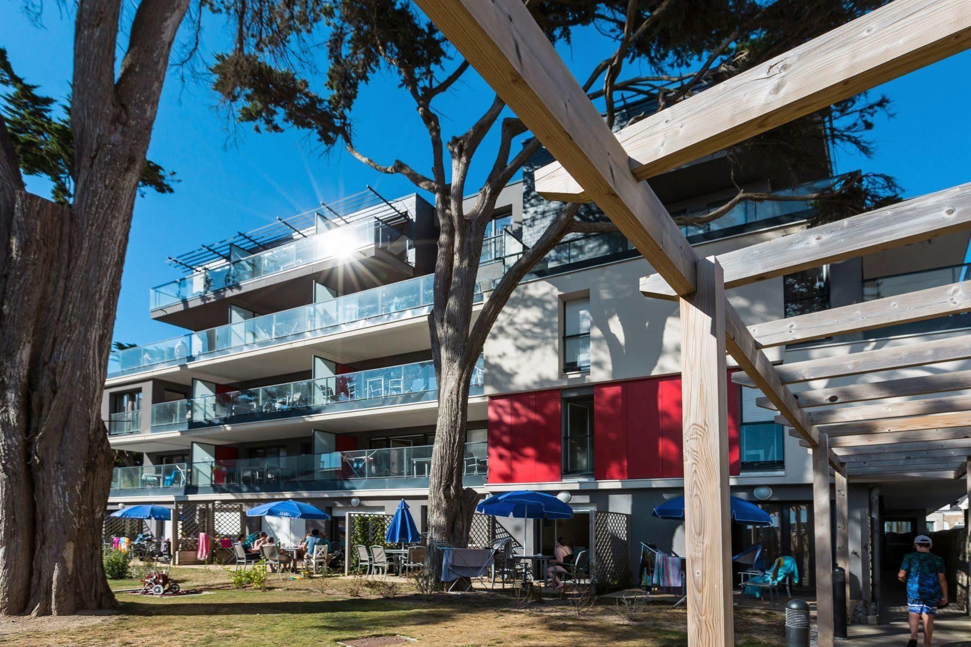 Residence Prestige Odalys De La Plage Pornichet Eksteriør bilde