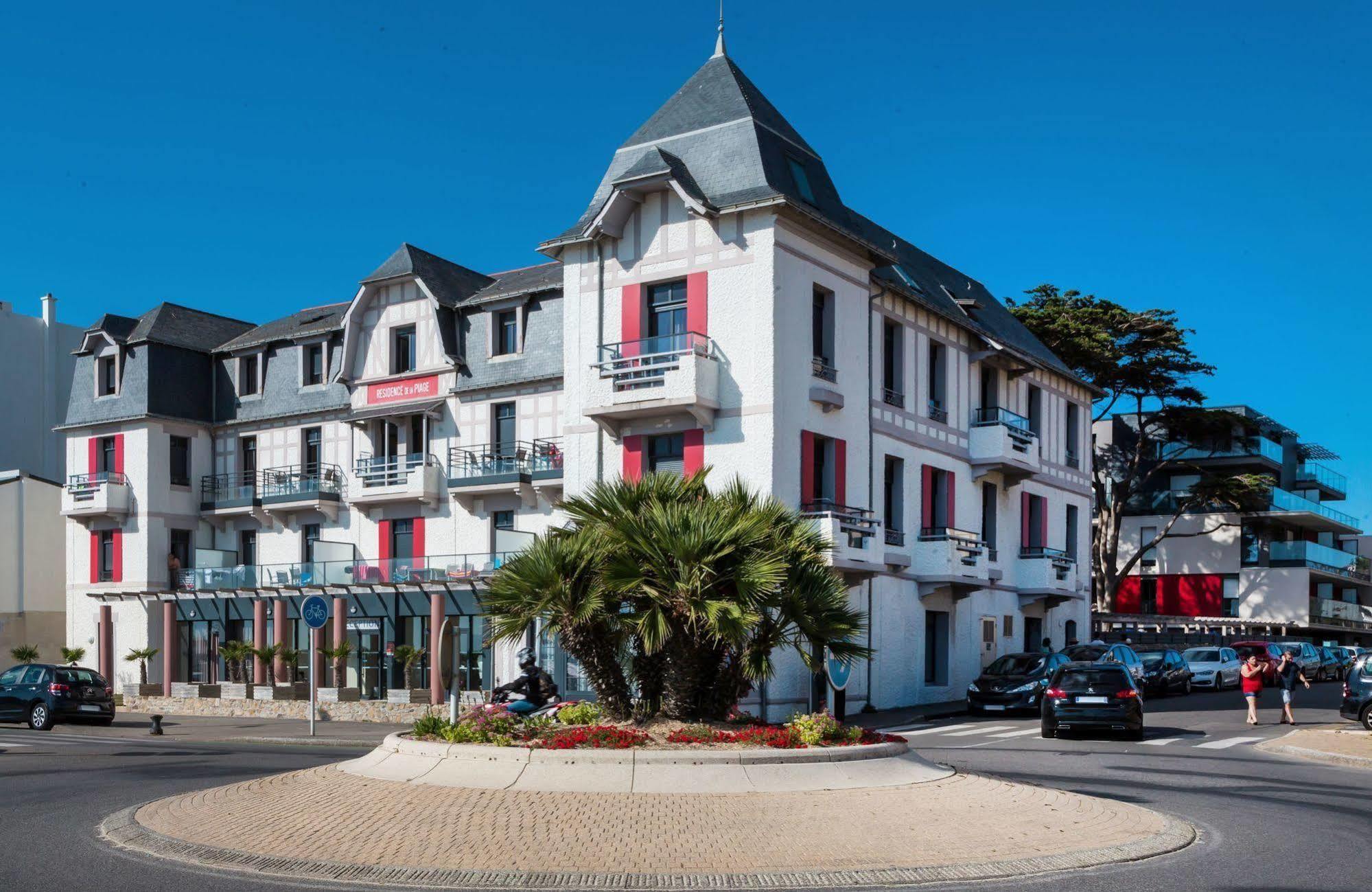 Residence Prestige Odalys De La Plage Pornichet Eksteriør bilde