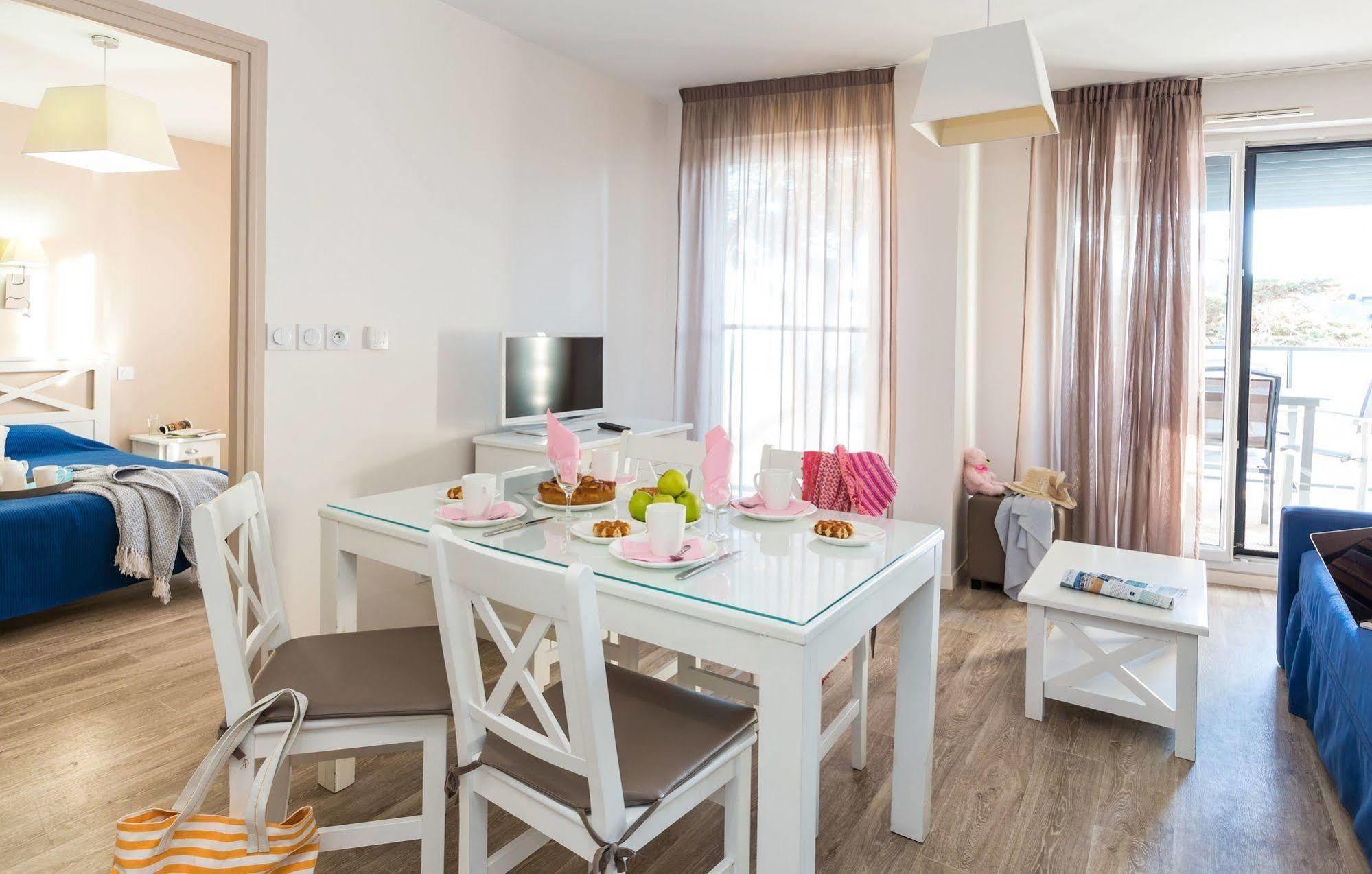 Residence Prestige Odalys De La Plage Pornichet Eksteriør bilde