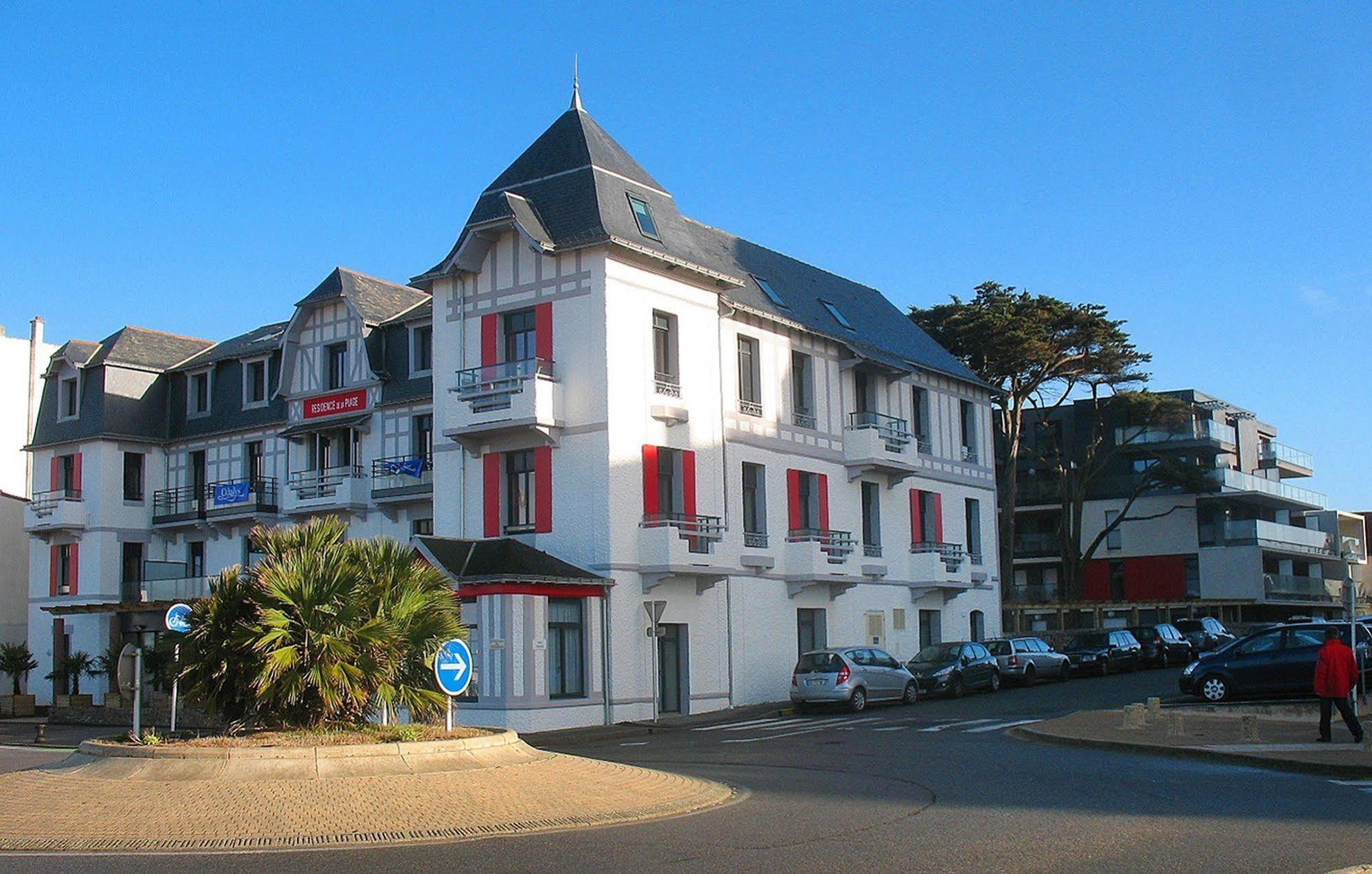 Residence Prestige Odalys De La Plage Pornichet Eksteriør bilde